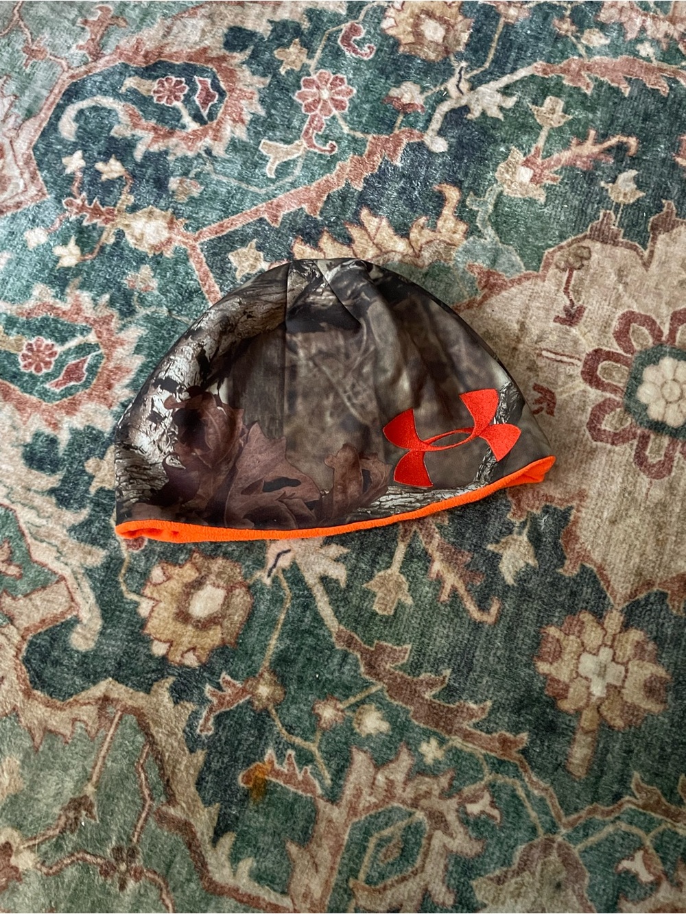 Real Tree camo under armor hat